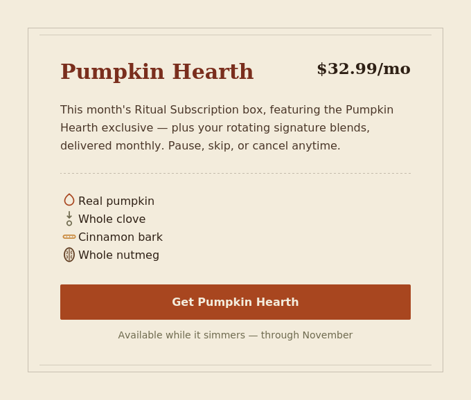Why Most "Pumpkin Spice" Products Don't Actually Smell Like Fall